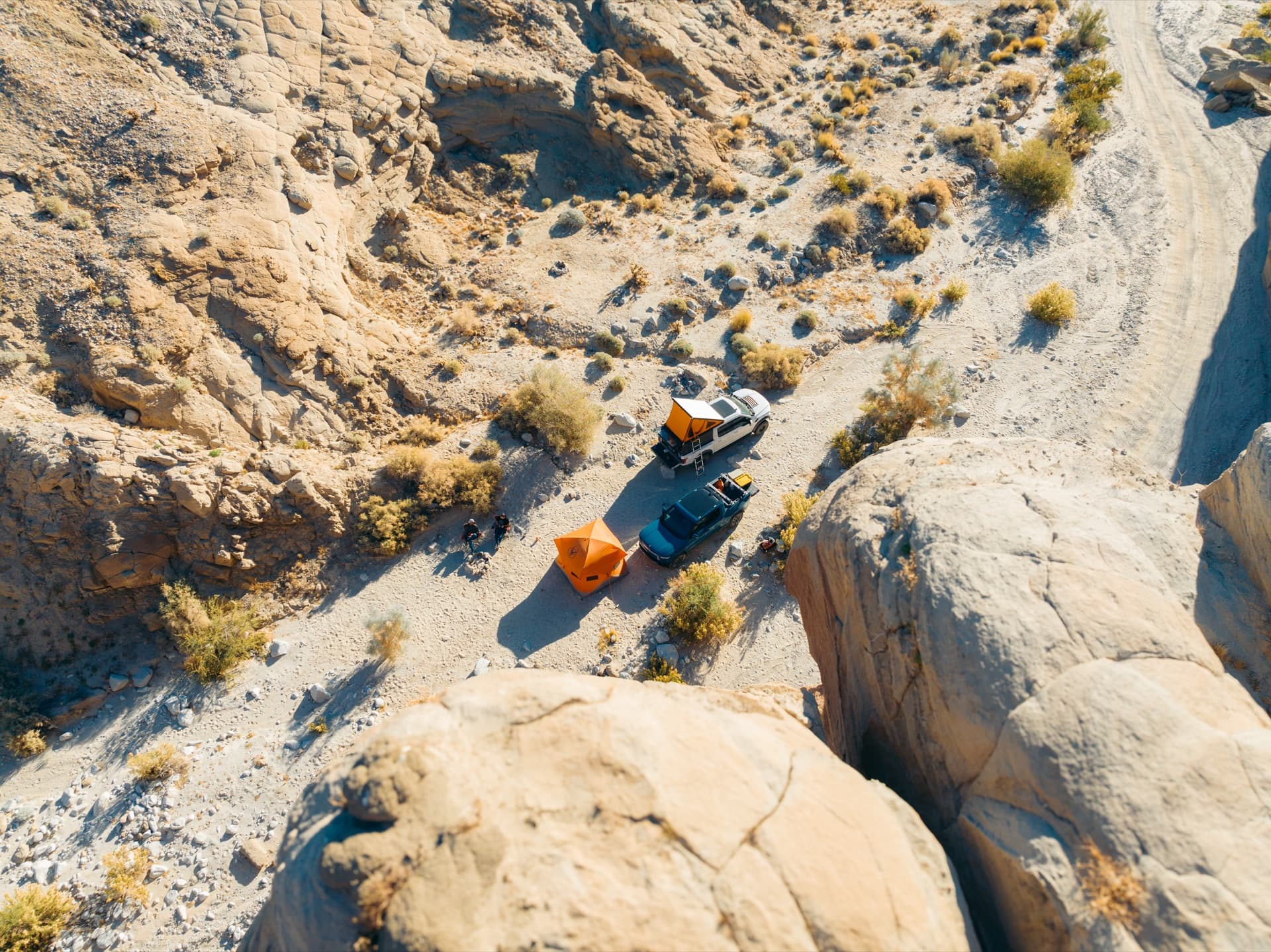 Carved by water, walked by us.